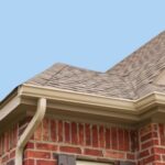 Gutter attaching to roofline