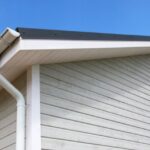 Gutter attaching to roofline