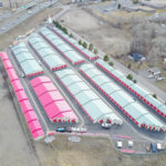 commercial roofing of storage units