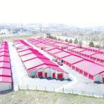 commercial roofing of storage units