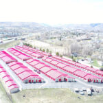 commercial roofing of storage units