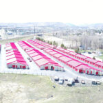 commercial roofing of storage units