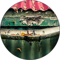 worn gutter