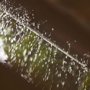 water spilling over gutters
